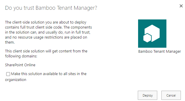 Bamboo Solutions - SharePoint Apps and Web Parts